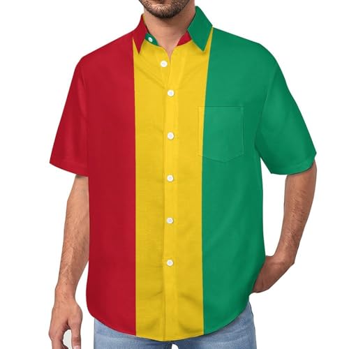 Chemise Hawaïenne Homme vacances d'été décontractée et imprimée