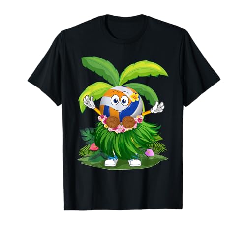 Hawaiian Volleyball Beach T-Shirt
