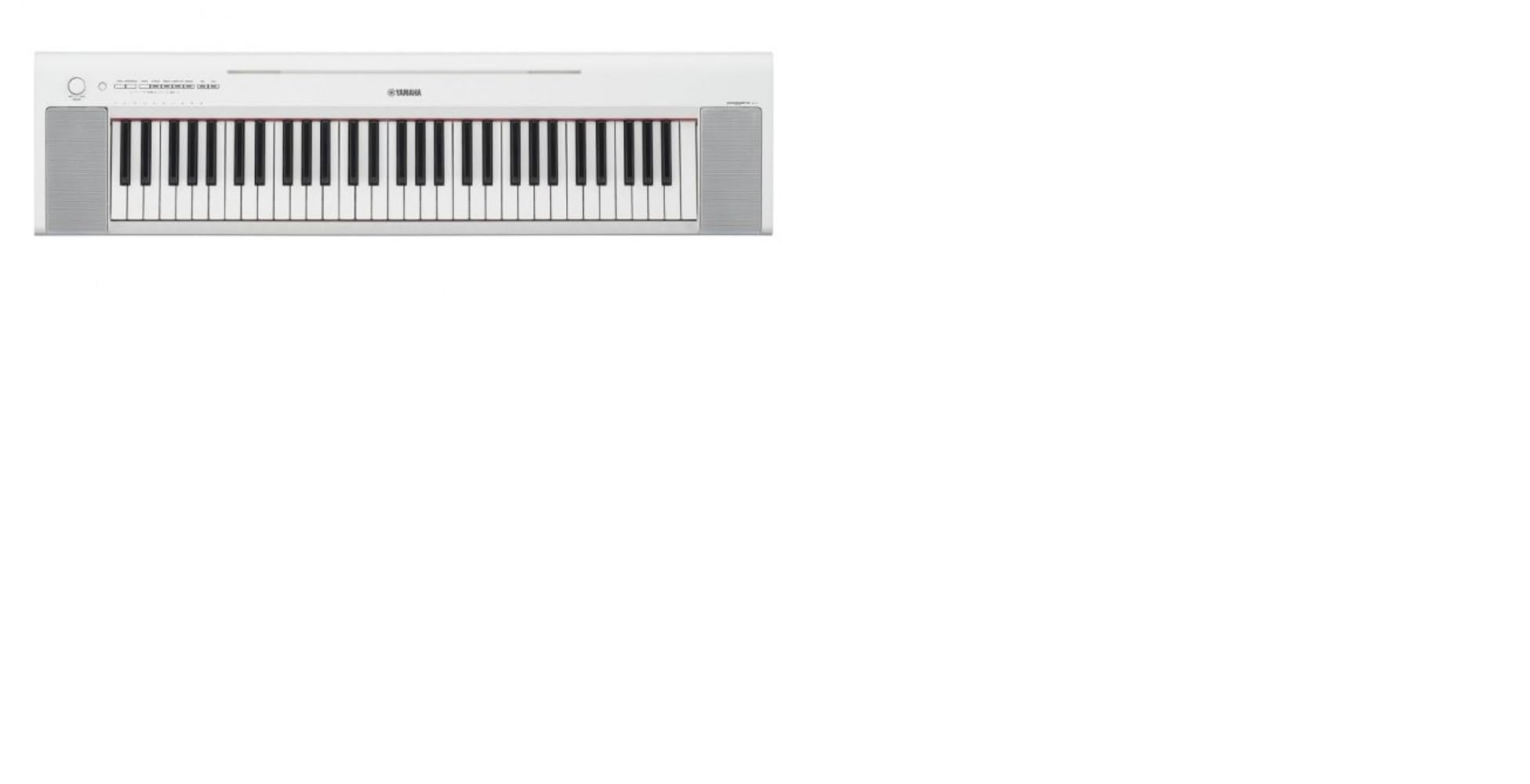 NP-15 Piaggero Digital Keyboard with 61 Touch Sensitive Keys and 15 Instrumental Voices, Lightweight and Portable