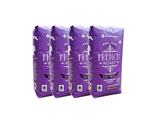Member's Mark French Roast Café en Grano 40 oz Pack 4 miniatura 1