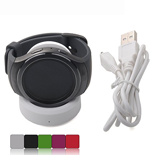 iFeeker Socle de charge sans fil de rechange pour montre intelligente Samsung Gear S2 Avec câble USB pour Samsung Gear S2 Classic SM-R732/SM-R730/SM-R720