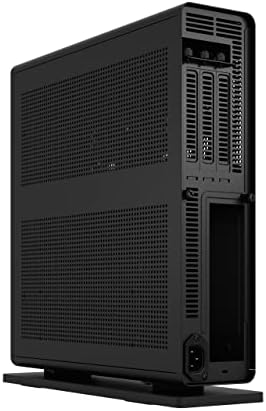 Fractal Design Ridge Black - PCIe 4.0 Riser Card Included - 2X 140mm PWM Aspect Fans Included - Type C USB - m-ITX PC Gaming Case