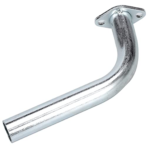 Grehua Upgrade Header Exhaust Pipe Kit With Heat Shield Protection For Predator 79Cc 3.0Hp 98Cc Coleman Powersport Ct100U Cc100X Go Kart Engine Mini Bike Motor Performance Parts #TOP3