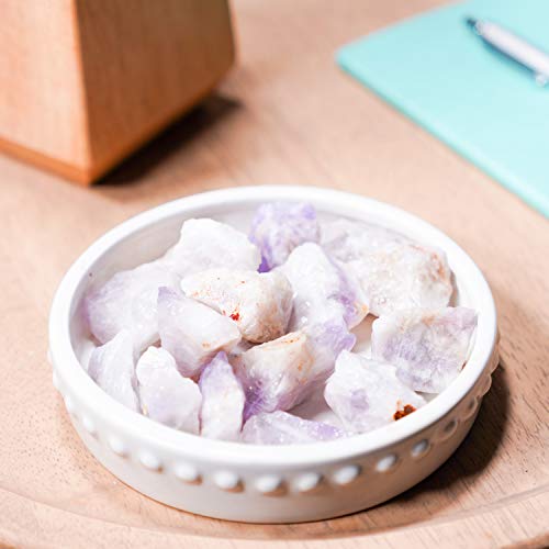 Crystal Allies 1 Pound Bulk Rough Amethyst Reiki Crystal Healing Stones Large 1" From Brazil #TOP3