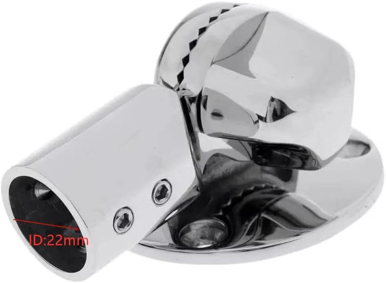 Adjustable Stainless Steel Marine Boat 7/8' Antenna Ratchet Deck Base Mount for Kayak Canoe Fashing Boat Rafting Accessories
