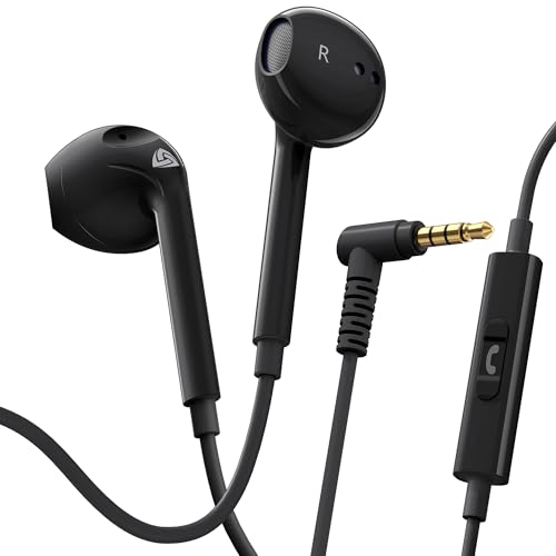 LUDOS ZENITH Auricolari In-Ear Cuffie, Cuffiette con Filo e Microfono,