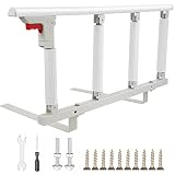 BOEASTER Bed Rails for Elderly Adults, Folding Medical Bed Safety Assist Rail Handle for Seniors Bed