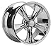 Rocket Racing Wheels MMR14-816540 Modern Muscle Booster - Chrome