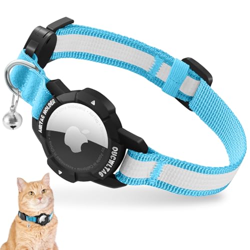 VEYALISE Leuchtend Airtag Katzenhalsband