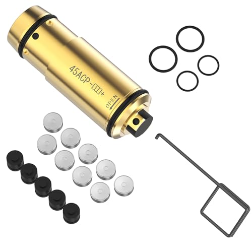 Gobxld .45ACP Laser Training Cartridge with Chamber Extractor Tool Dry