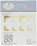 Elizabeth Craft Designs 1124 N/A Elizabeth Craft Metal Die-Corners 1, 25