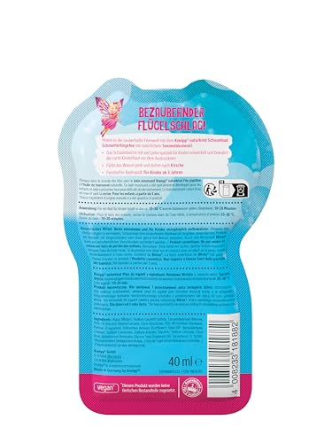 Kneipp naturkind Lot de 12 flacons de bain moussant au parfum de cerise pour la peau sensible des enfants 12 x 40 ml – vue 5