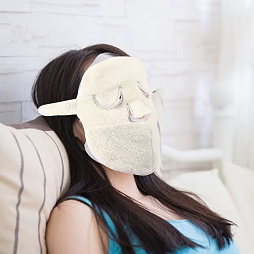 Healvian 2 Peças Compressa Fria Toalha Quente Para Cuidados Faciais Toalha Spa Toalha Facial Máscara
