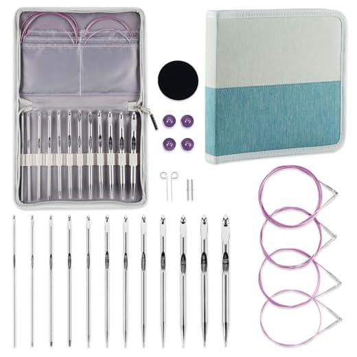 Can crochet hooks go in carry on luggage Svartur Tunisian Crochet Hooks Complete Set