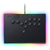 Razer Kitsune - Contrôleur arcade optique All-Button pour PS5 et PC (Disposition précise des quatre boutons de mouvement, Switches optiques linéaires low-profile Razer) Noir Razer Kitsune - Contrôleur arcade optique All-Button pour PS5 et PC (Disposition précise des quatre boutons de mouvement, Switches optiques linéaires low-profile Razer) Noir