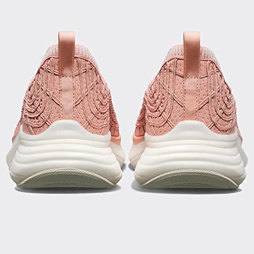 APL: Athletic Propulsion Labs Women's Techloom Zipline Sneakers, Blush/Ivory/Ribbed, 8.53