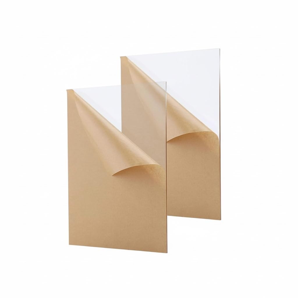 Acrylic Sheet A4 Size 2mm Clear Transparent Sheets
