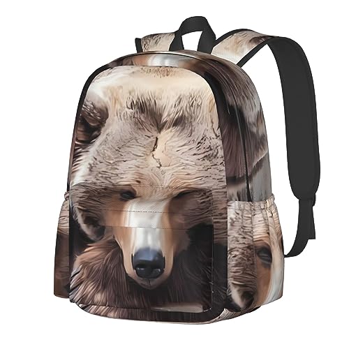 Sac à dos imperméable léger grand format pour filles et garçons