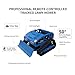Remote Control Lawn Mower Tracked Gas Powered RC Slope Mower with Snow Plow, 9HP 224cc Engine, 21.6 in Cutting Width Robot Lawn Mower Brush Cutter for All Terrain Hills & Commercial Use