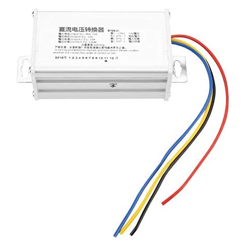Yosoo Health Gear Abwärtswandler, Spannungswandler 48V Auf 12V DC-DC Wandlermodul, 36V-72V bis 12V 10A 120W Einstellbares Buck Stromversorgungsmodul für die Spannungsumwandlung Cover