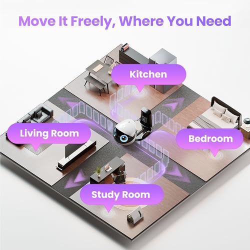 Enabot EBO 3K Home Robot Camera EBO Air 2 Plus: 3K Pet Camera for Indoor Security - Image 4