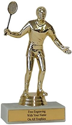 Badminton Trophy - 6" Economy Style