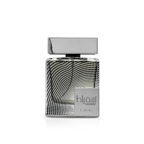 Lattafa Suqraat for Men Eau de Parfum Spray, 3.4 Ounce