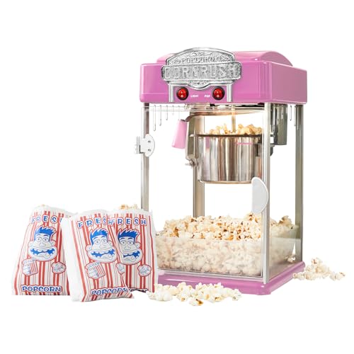 4 OZ Vintage Popcorn Popper Pink
