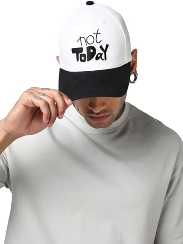 Image of Bewakoof Unisex Embroidered Cotton Baseball Cap