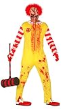 FIESTAS GUIRCA Disfraz Payaso Burger - Talla L 52-54