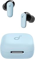 Soundcore P30i Anker Noise Cancelling Earbuds: 42dB Adaptive ANC, Powerful BassUp, 45H Playtime, 2-in-1 Phone Stand Case, IP54 Bluetooth 5.4 (Blue)