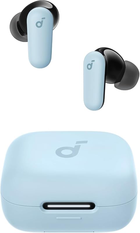 Soundcore P30i by Anker Noise Cancelling Earbuds, Hands-Free Viewing | Strong and Smart Noise Cancelling, Powerful Bass, 45H Playtime, 2-in-1 Case and Phone Stand, IP54, Bluetooth 5.4