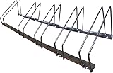 Bestfor Bike Stand for 5 Bikes - Black - Weather...