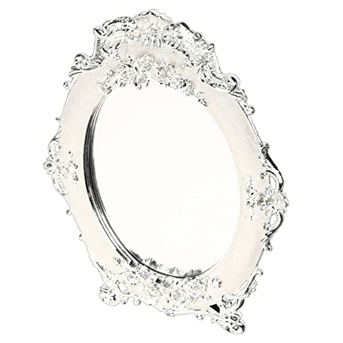 ABOOFAN 4 Peças Espelho Decorativo Rústico Cômoda Decoração Espelho De Mesa Mini Espelho De Penteade