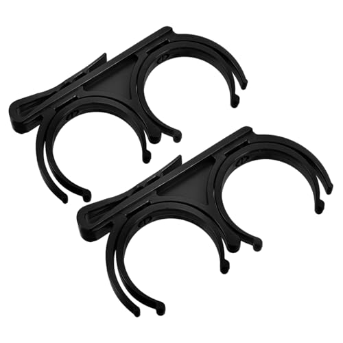 HANABASS Golf Ball Holder Golf Balls Clip Rotatable Portable Carry Holder Attachment 2 Pcs