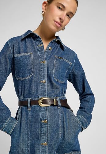 Robe denim maxi Lee d'excellente qualité pour un style chic et épuré - 3