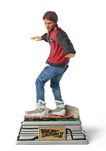 Iron Studios Back to The Future Marty Mcfly Hoverboard 1/10 Scale Statue Standard