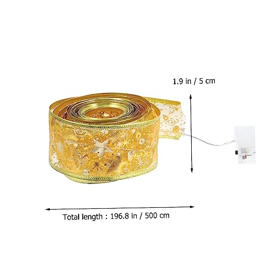 NOLITOY 1 Unidade Luzes De Natal Fita Luminosa Decorativa Faixa De Luz Faixa De Luz Decorativa Faixa