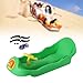 predolo Outdoor Activities Snow Sledge Lightweight Grass Sled Ski Sled for Kids, Green