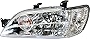 Evan Fischer Headlight Assembly Compatible with 2002-2003 Mitsubishi Lancer Halogen Driver Side