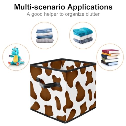 Boîte de rangement pliable en tissu pour placard et chambre à coucher - 3