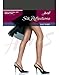 Hanes Women`s Set of 3 Silk Reflections Non-Control Top Sheer Toe Pantyhose CD, Barely Black