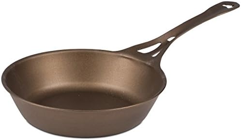 SolidTeknics AUS-ION 9-inch High Wall Skillet by Solidteknics - Seamless Steel - Satin Finish