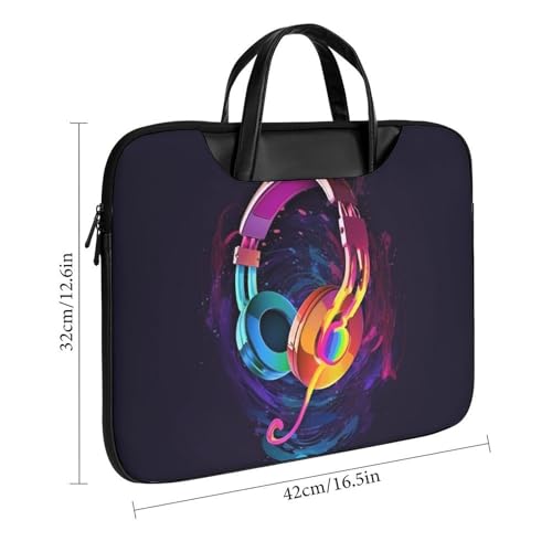 Bolsa para Laptop de 15.6 Pulgadas Impermeable de Cuero miniatura 3