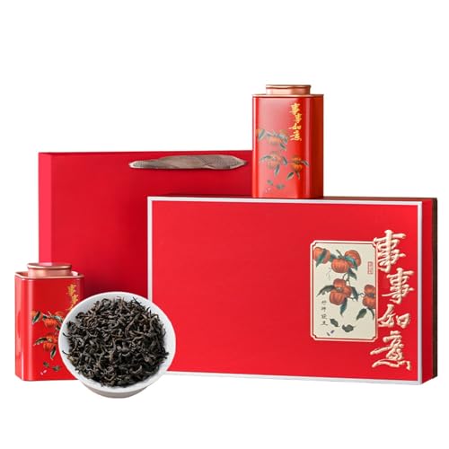 Regalo De Té Chino Clásico - Té Negro Keemun 250g Té De Hojas Sueltas - Encanto De Té Único