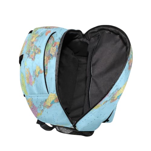 Sac à dos carte du monde de l'école aux sorties camping