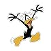 Fan Emblems Looney Tunes Daffy Duck Carattere Car Decal Cuped/Multicolor/Clear, Sticker Emblem Automotive si applica facilmente a Cars, camion, motocicli, computer portatili, Windows, quasi tutto