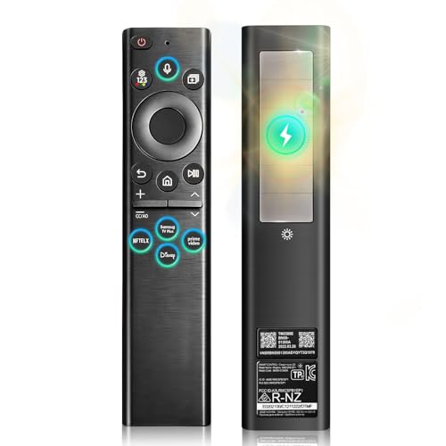 Image of for Samsung Frame Smart TV Remote Replacement: Solar Powered USB-C Fast Charge, 6-12 Months Battery Life, Voice Bluetooth Controller Compatible with Samsung 2020-2025 Neo QLED 4K Smart TVs