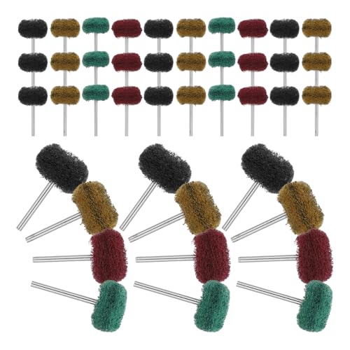 Meules abrasives multi-couleurs ULTECHNOVO de 3 mm pour éliminer les imperfections des métaux