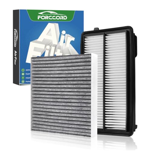 Image of Cabin & Engine Air Filter Combo for Honda Accord V6 2013-2017 | for Acura TLX V6 2015-2020, Replace#CF10134,172205G0A00,Air Filter Kit Replacement Car Accessories